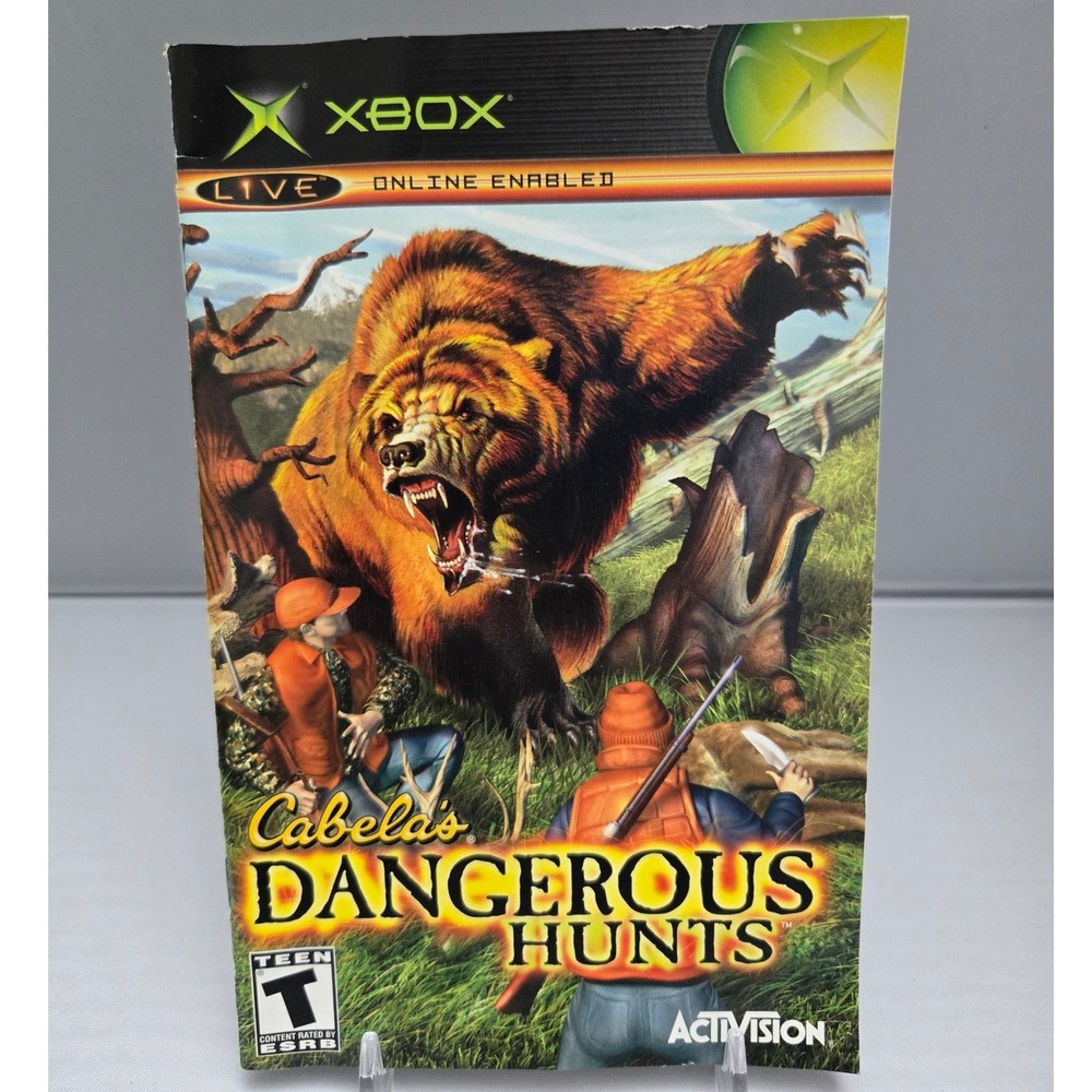 Cabela's Dangerous Hunts 2003 & Deer Hunt 2004 - Xbox - Complete CIB 2 Games - Picture 4 of 15